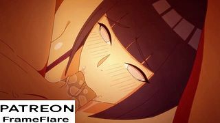 Naruto x Hinata — Uncensored Hentai Creampie
