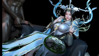 用堅硬的肉棒誘惑柳神