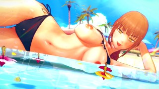 MAKIMA 在海滩上⭐性交电锯人无尽