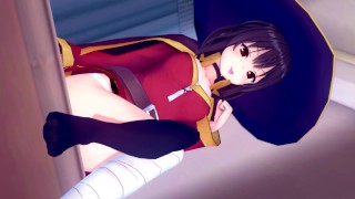 EROTIC TIME WITH MEGUMIN  KONOSUBA HENTAI
