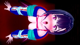 AKIRA 与 SHIZUKA MIKAZUKI 发生性关系,直到 CREAMPIE  ZOM100 HENTAI