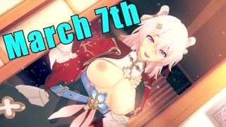 动漫 3 月 7 日狩猎得到 Creampied 崩坏 Star Rail 未经审查