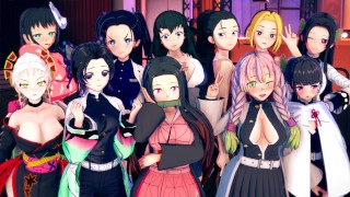 恶魔杀手:他妈的所有女孩无尽未经审查的合辑