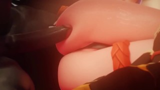 Xiangling Animation Compilation Genshin Impact Hilichurl Hentai Porn