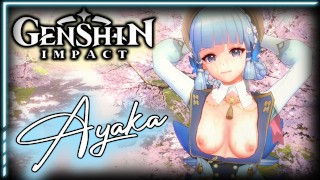 Genshin Impact Ayaka HARDCORE 穿着她的新衣服 |动漫无尽色情性爱 R34 Rule34添加于: 24