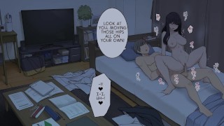 学姐操他的女学生,直到她射精以解除她的性欲