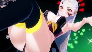 恶魔杀手:妲己爱一个巨大的鸡巴 - 无尽 3D + POV