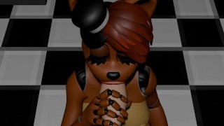 FREDERIKA BLOWJOB CUM (FNAF PARODY NO SOUND)