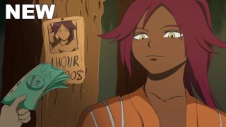 Yoruichi找到了一份新工作,她喜欢吹她的老板