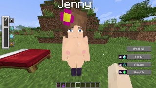 所有性感的Jenny动画Minecraft Jenny xhatihentai游戏玩法