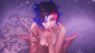 颠覆。所有与财富的性爱场景[0.8]