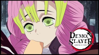 Demon Slayer Mitsuri Blowjob Hentai