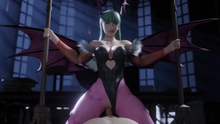 你很荣幸能在女牛仔中操强大而美丽的莫里根。暗黑潜行者