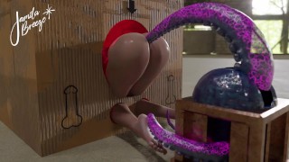 3D Tentace Terror - Fuck Machine - 预览