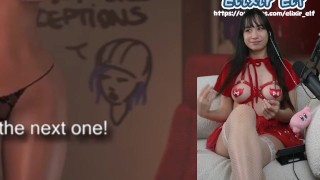 我玩了一个“不要看”规则34挑战视频!! 我觉得我做得很好,嘿嘿。 守望先锋 x 生化危机