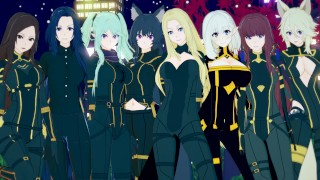 这就是 CID 在 SHADOW GIRLS  HENTAI UNCENSORED 汇编中提交卓越表现的方式