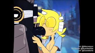 猫头鹰女孩口交