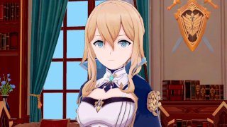 旅行者在她的办公室里乱搞吉恩 Genshin Impact Hentai 动漫 Hentai 3D