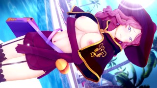 与凡妮莎·埃诺特卡(VANESSA ETOTECA )的激情性爱 黑色三叶草无尽