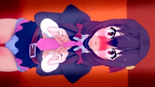 DESTROYING YUNYUN  KONOSUBA HENTAI