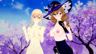 Genshin Impact LISA x JEAN 无尽四人他妈的节日