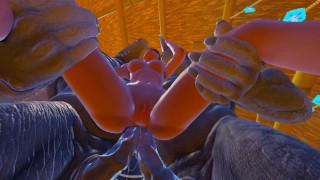 两个毛茸茸的外星人他妈的我的妻子双肛门