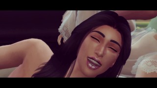 金·卡戴珊 x 艾玛·沃特森 : 丢失的性爱录像带 |Sims 4 音乐录影带