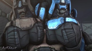 不要盯着看!(Halo: Reach Kat Anal SFM 动画)