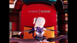 Genshin Impact - Fischl 在桌子上搞砸了 [UNCENSORED VR HENTAI 4K]