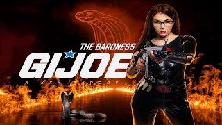 丰满的瓦伦蒂娜·纳皮 (Valentina Nappi) 饰演 G.I. JOE BARONESS 无处可逃