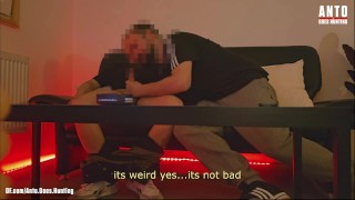 直秃头家伙在帮助他后被说服了