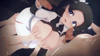 【鬼滅の刃】神崎アオイがたくさんの男達と集団セックスする3Dエロアニメーション。(きめつのやいば かんざきあおい1 Demon Slayer Kimetsu Aoi Kanzaki.