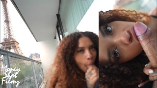 在巴黎的阳台上欺骗我的男朋友