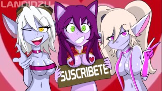 Yordles 在 Glory 洞 Landidzu