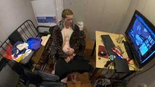 Str8 乡下人被抓到看同性恋色情片 [请加入粉丝俱乐部]