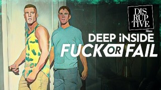 直男们在约会游戏节目中做爱 - 布兰登·安德森、贾斯汀·马修斯 - 破坏性