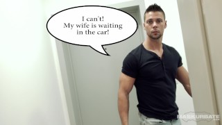 直男楼下等妻子就无聊着来了一发