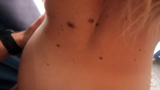 邻居在看?没关系!热情的口交和他妈的在特内里费岛的窗户 PT. 1