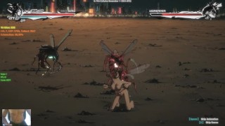 MUSCLE GOTH GIRL BEING FUCKED BY ALIEN MONSTERS - PURE ONYX