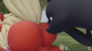 Big Dick Bre 操 Flare 的大屁股