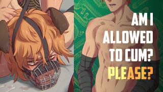 Am我可以射精吗?请。。。我会成为你的好孩子。