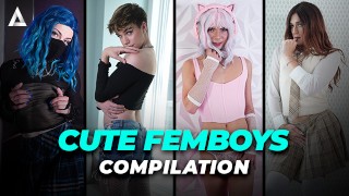 HETEROFLEXIBLE - 最热门的可爱 FEMBOYS 性交合辑!粗暴的狗式,肛门指法,等等!