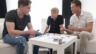 Tiny Boy Caleb Anthony Gives Up His Tight Hole To Big Step Brother And Horny Step Dad - FamilyDick