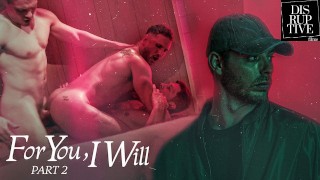 卡特·伍兹(Carter Woods)跟随暗恋对象前往澡堂并观看不修边幅的DP三人行 - 破坏性