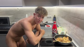 陀螺玉米饼 , 裸体烹饪