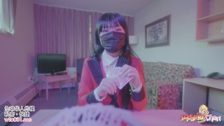 与蛇喰梦子的赌注,赢家得到一切要的,深喉口交操?躺着张腿直入?套套拔掉直送。狂赌Part.1