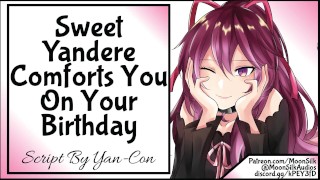 Sweet Yandere GF在生日那天安慰你!