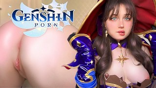 莫娜是真的!使用她的技能来喷射!世界上最美丽最白皮肤的女孩