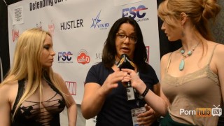 PornhubTV 艾登·斯塔尔在 2013 年 AVN 颁奖典礼上的采访