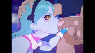 the waitress couldn't resist